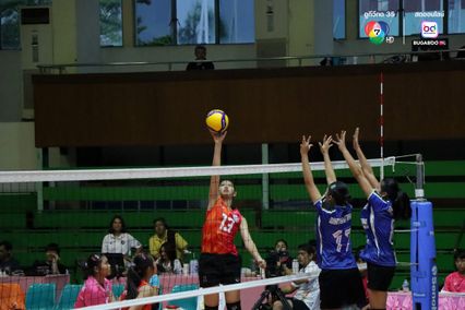 ประมวลภาพ วอลเลย์บอล แชมป์กีฬา 7HD 2025 : สุโขทัยวิทยาคม 3-0 กาญจนาภิเษกวิทยาลัย เพชรบูรณ์
