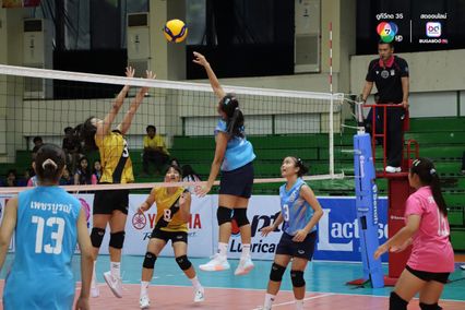 ประมวลภาพ วอลเลย์บอล แชมป์กีฬา 7HD 2025 : เทพมงคลรังษี 3-0 กาญจนาภิเษกวิทยาลัย เพชรบูรณ์