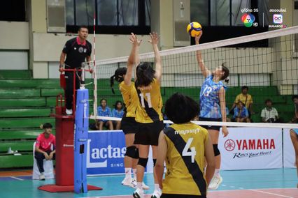 ประมวลภาพ วอลเลย์บอล แชมป์กีฬา 7HD 2025 : เทพมงคลรังษี 3-0 กาญจนาภิเษกวิทยาลัย เพชรบูรณ์