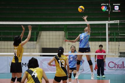 ประมวลภาพ วอลเลย์บอล แชมป์กีฬา 7HD 2025 : เทพมงคลรังษี 3-0 กาญจนาภิเษกวิทยาลัย เพชรบูรณ์