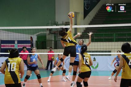 ประมวลภาพ วอลเลย์บอล แชมป์กีฬา 7HD 2025 : เทพมงคลรังษี 3-0 กาญจนาภิเษกวิทยาลัย เพชรบูรณ์