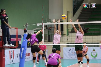 ประมวลภาพ วอลเลย์บอล แชมป์กีฬา 7HD 2025 : วังจันทร์วิทยา 3-0 กีฬาเทศบาลเมืองร้อยเอ็ด