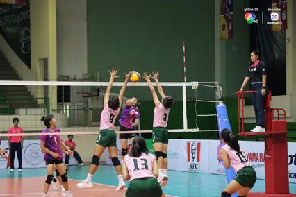 ประมวลภาพ วอลเลย์บอล แชมป์กีฬา 7HD 2025 : วังจันทร์วิทยา 3-0 กีฬาเทศบาลเมืองร้อยเอ็ด