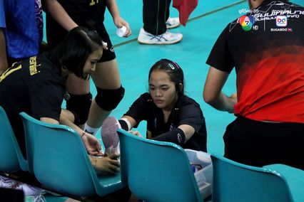 ประมวลภาพ วอลเลย์บอล แชมป์กีฬา 7HD 2025 : เทศบาล 1 (เอ็งเสียงสามัคคี) 0-3 เทศบาล 3 วัดไชนาวาส