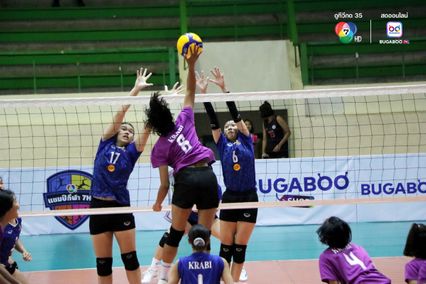 ประมวลภาพ วอลเลย์บอล แชมป์กีฬา 7HD 2025 : บดินทรเดชา (สิงห์ สิงหเสนี) 3-2 กาญจนาภิเษกวิทยาลัย กระบี่