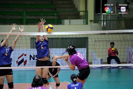 ประมวลภาพ วอลเลย์บอล แชมป์กีฬา 7HD 2025 : บดินทรเดชา (สิงห์ สิงหเสนี) 3-2 กาญจนาภิเษกวิทยาลัย กระบี่