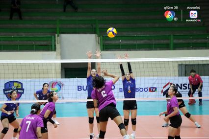 ประมวลภาพ วอลเลย์บอล แชมป์กีฬา 7HD 2025 : บดินทรเดชา (สิงห์ สิงหเสนี) 3-2 กาญจนาภิเษกวิทยาลัย กระบี่