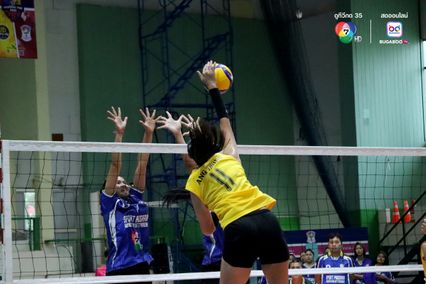 ประมวลภาพ วอลเลย์บอล แชมป์กีฬา 7HD 2025 : กีฬาจังหวัดอ่างทอง 3-0 สุโขทัยวิทยาคม