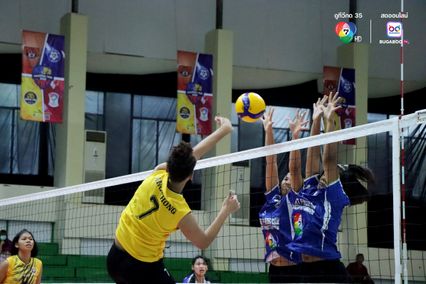 ประมวลภาพ วอลเลย์บอล แชมป์กีฬา 7HD 2025 : กีฬาจังหวัดอ่างทอง 3-0 สุโขทัยวิทยาคม