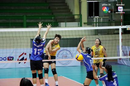 ประมวลภาพ วอลเลย์บอล แชมป์กีฬา 7HD 2025 : กีฬาจังหวัดอ่างทอง 3-0 สุโขทัยวิทยาคม