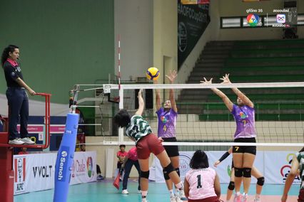 ประมวลภาพ วอลเลย์บอล แชมป์กีฬา 7HD 2025 : กีฬานครนนท์วิทยา 6 3-0 วังจันทร์วิทยา