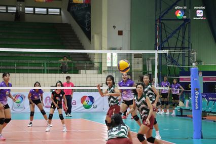 ประมวลภาพ วอลเลย์บอล แชมป์กีฬา 7HD 2025 : กีฬานครนนท์วิทยา 6 3-0 วังจันทร์วิทยา