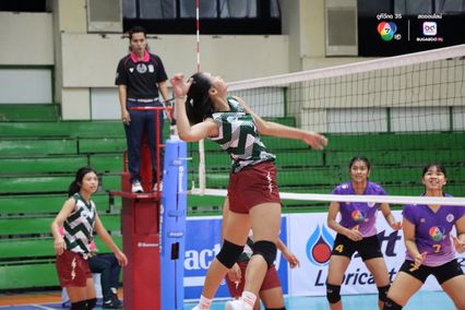 ประมวลภาพ วอลเลย์บอล แชมป์กีฬา 7HD 2025 : กีฬานครนนท์วิทยา 6 3-0 วังจันทร์วิทยา