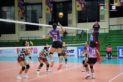 ประมวลภาพ วอลเลย์บอล แชมป์กีฬา 7HD 2025 : กีฬานครนนท์วิทยา 6 3-0 วังจันทร์วิทยา