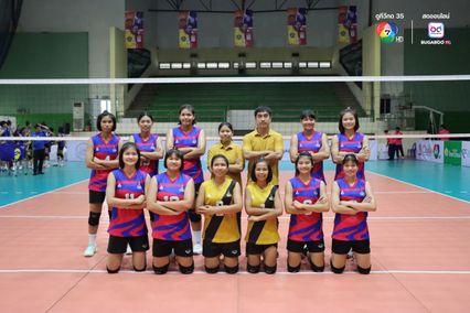 ประมวลภาพ วอลเลย์บอล แชมป์กีฬา 7HD 2025 : กีฬาจังหวัดอ่างทอง 0-3 เทพมงคลรังษี