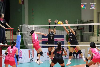 ประมวลภาพ วอลเลย์บอล แชมป์กีฬา 7HD 2025 : สุรนารีวิทยา 3-0 ชุมชนวัดหนองค้อ