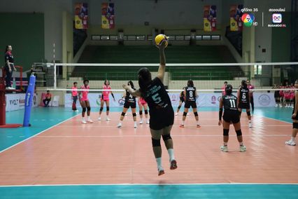 ประมวลภาพ วอลเลย์บอล แชมป์กีฬา 7HD 2025 : สุรนารีวิทยา 3-0 ชุมชนวัดหนองค้อ