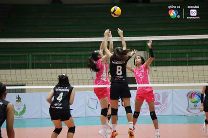 ประมวลภาพ วอลเลย์บอล แชมป์กีฬา 7HD 2025 : สุรนารีวิทยา 3-0 ชุมชนวัดหนองค้อ