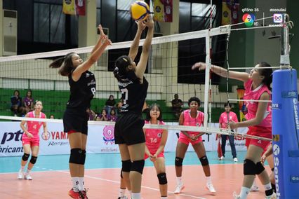 ประมวลภาพ วอลเลย์บอล แชมป์กีฬา 7HD 2025 : สุรนารีวิทยา 3-0 ชุมชนวัดหนองค้อ