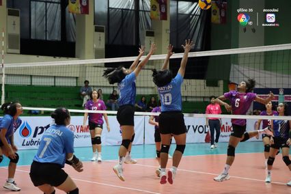 ประมวลภาพ วอลเลย์บอล แชมป์กีฬา 7HD 2025 : เทศบาล 1 (เอ็งเสียงสามัคคี) 0-3 กาญจนาภิเษกวิทยาลัย กระบี่