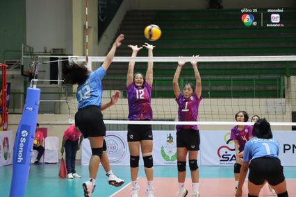 ประมวลภาพ วอลเลย์บอล แชมป์กีฬา 7HD 2025 : เทศบาล 1 (เอ็งเสียงสามัคคี) 0-3 กาญจนาภิเษกวิทยาลัย กระบี่