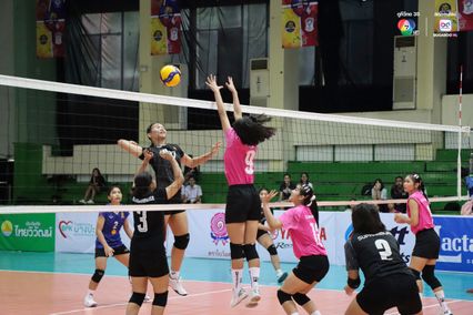 ประมวลภาพ วอลเลย์บอล แชมป์กีฬา 7HD 2025 : บดินทรเดชา (สิงห์ สิงหเสนี) 1-3 เทศบาล 3 วัดไชนาวาส