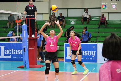 ประมวลภาพ วอลเลย์บอล แชมป์กีฬา 7HD 2025 : บดินทรเดชา (สิงห์ สิงหเสนี) 1-3 เทศบาล 3 วัดไชนาวาส