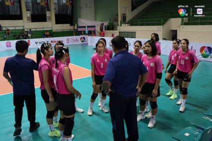 ประมวลภาพ วอลเลย์บอล แชมป์กีฬา 7HD 2025 : บดินทรเดชา (สิงห์ สิงหเสนี) 1-3 เทศบาล 3 วัดไชนาวาส