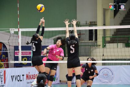 ประมวลภาพ วอลเลย์บอล แชมป์กีฬา 7HD 2025 : บดินทรเดชา (สิงห์ สิงหเสนี) 1-3 เทศบาล 3 วัดไชนาวาส