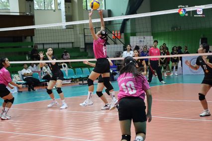 ประมวลภาพ วอลเลย์บอล แชมป์กีฬา 7HD 2025 : บดินทรเดชา (สิงห์ สิงหเสนี) 1-3 เทศบาล 3 วัดไชนาวาส