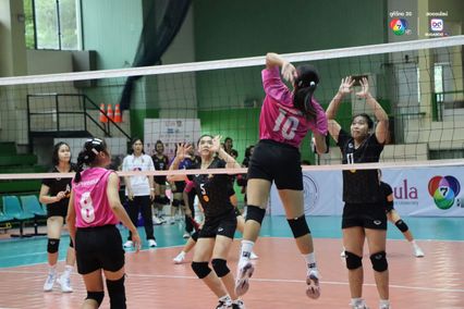 ประมวลภาพ วอลเลย์บอล แชมป์กีฬา 7HD 2025 : บดินทรเดชา (สิงห์ สิงหเสนี) 1-3 เทศบาล 3 วัดไชนาวาส