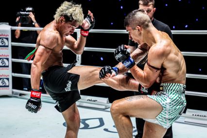 ONE ลุมพินี : ยอดไอคิว อ.พิมลศรี ต้อนแต้ม “อาเลสสิโอ” คว้าชัย 8 ไฟต์ติด ศึก ONE ลุมพินี 117