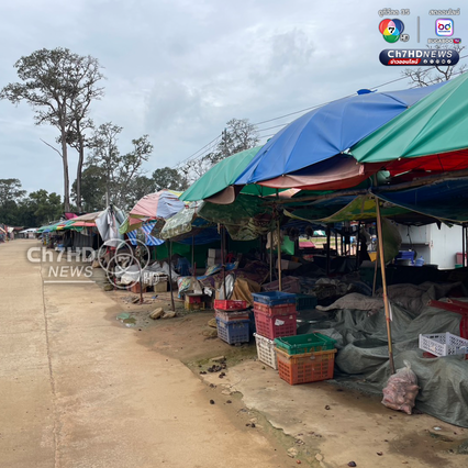 ช่องจอมร้าง!! พ่อค้าแม่ขายอพยพเร่งด่วน ปล่อยของเน่าคาแผง หมา-แมว ถูกปล่อยเค้วง