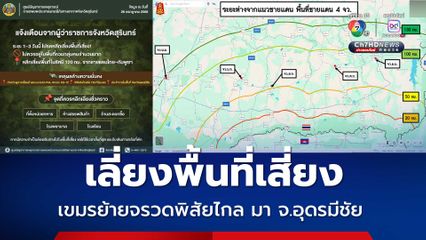 เขมรย้ายจรวด มา จ.อุดรมีชัย ผู้ว่าฯสุรินทร์แจ้งเตือนให้เลี่ยงจุดเสี่ยง