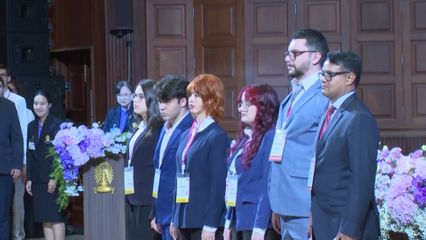 สมเด็จพระกนิษฐาธิราชเจ้า กรมสมเด็จพระเทพรัตนราชสุดา ฯ สยามบรมราชกุมารี ทรงเปิดการแข่งขันภูมิศาสตร์โอลิมปิกระหว่างประเทศ ครั้งที่ 21