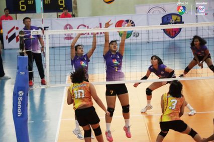 ประมวลภาพ วอลเลย์บอล แชมป์กีฬา 7HD 2025 : กีฬานครนนท์วิทยา 6 2-3 เทพมงคลรังษี