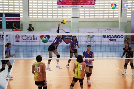 ประมวลภาพ วอลเลย์บอล แชมป์กีฬา 7HD 2025 : กีฬานครนนท์วิทยา 6 2-3 เทพมงคลรังษี