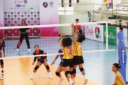 ประมวลภาพ วอลเลย์บอล แชมป์กีฬา 7HD 2025 : กีฬานครนนท์วิทยา 6 2-3 เทพมงคลรังษี