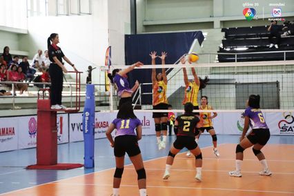 ประมวลภาพ วอลเลย์บอล แชมป์กีฬา 7HD 2025 : กีฬานครนนท์วิทยา 6 2-3 เทพมงคลรังษี