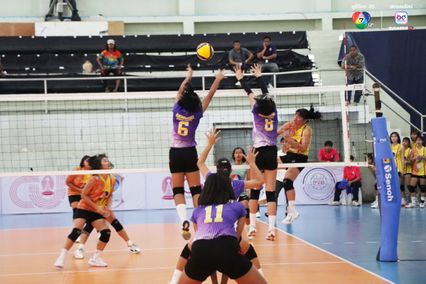 ประมวลภาพ วอลเลย์บอล แชมป์กีฬา 7HD 2025 : กีฬานครนนท์วิทยา 6 2-3 เทพมงคลรังษี