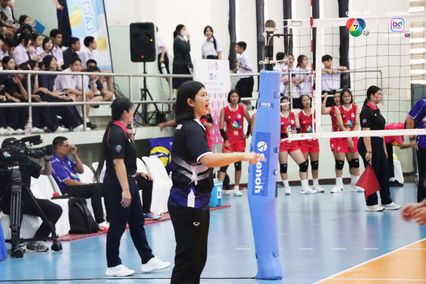 ประมวลภาพ วอลเลย์บอล แชมป์กีฬา 7HD 2025 : สุรนารีวิทยา 3-0 บดินทรเดชา (สิงห์ สิงหเสนี)