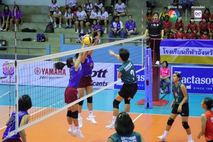 ประมวลภาพ วอลเลย์บอล แชมป์กีฬา 7HD 2025 : วังจันทร์วิทยา 1-3 กีฬาจังหวัดอ่างทอง