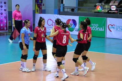 ประมวลภาพ วอลเลย์บอล แชมป์กีฬา 7HD 2025 : เทศบาล 3 วัดไชนาวาส 0-3 วิทยาลัยเทคโนโลยีพณิชยการอยุธยา