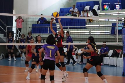 ประมวลภาพ วอลเลย์บอล แชมป์กีฬา 7HD 2025 : กีฬานครนนท์วิทยา 6 3-0 สุรนารีวิทยา