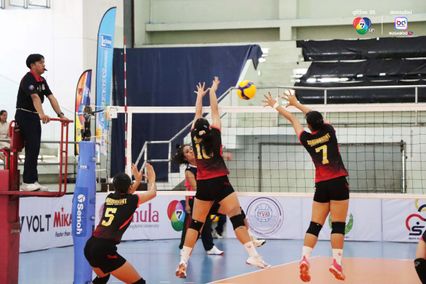 ประมวลภาพ วอลเลย์บอล แชมป์กีฬา 7HD 2025 : กีฬานครนนท์วิทยา 6 3-0 สุรนารีวิทยา