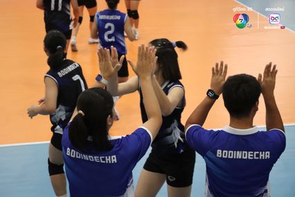 ประมวลภาพ วอลเลย์บอล แชมป์กีฬา 7HD 2025 : เทพมงคลรังษี 0-3 บดินทรเดชา (สิงห์ สิงหเสนี)