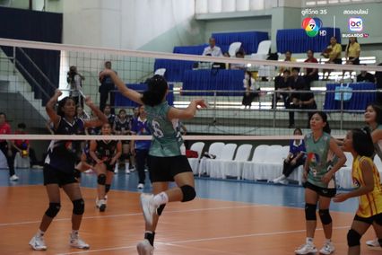 ประมวลภาพ วอลเลย์บอล แชมป์กีฬา 7HD 2025 : เทพมงคลรังษี 0-3 บดินทรเดชา (สิงห์ สิงหเสนี)