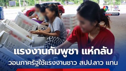 แรงงานกัมพูชาแห่กลับ กระทบภาคเกษตร ผู้ประกอบการ เกษตรกร วอนภาครัฐแก้ปัญหาใช้แรงงานชาว สปป.ลาวแทน