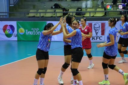 ประมวลภาพ วอลเลย์บอล แชมป์กีฬา 7HD 2025 : เทศบาล 3 วัดไชนาวาส 3-0 วังจันทร์วิทยา