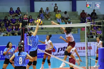 ประมวลภาพ วอลเลย์บอล แชมป์กีฬา 7HD 2025 : เทศบาล 3 วัดไชนาวาส 3-0 วังจันทร์วิทยา
